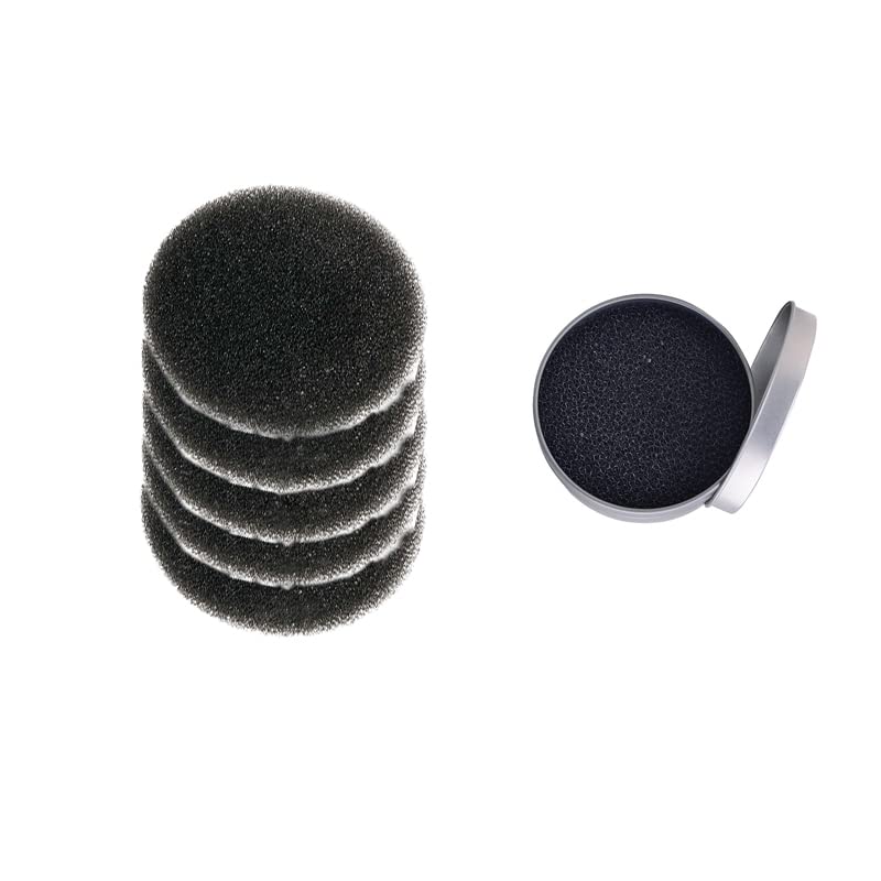 cosmetic brush cleaning sponge box,Switch Eyeshadow Colored Immediately,Quickly and Easily Clean Makeup Brushes, for Eye Shadow Blush Color Foundation Make-up Removals from Makeup Brush,(6 Packs)