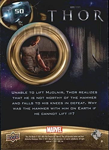 Miniatura 2 de 2011 Thor Movie #50 Unable to lift Mjolnir