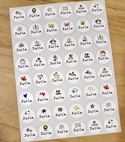 126 Tiny Circle Waterproof Name Stickers- Daycare Labels- Kids labels- Small Size- Customized Labels- Multicolor Stickers Ask a question $6.99+