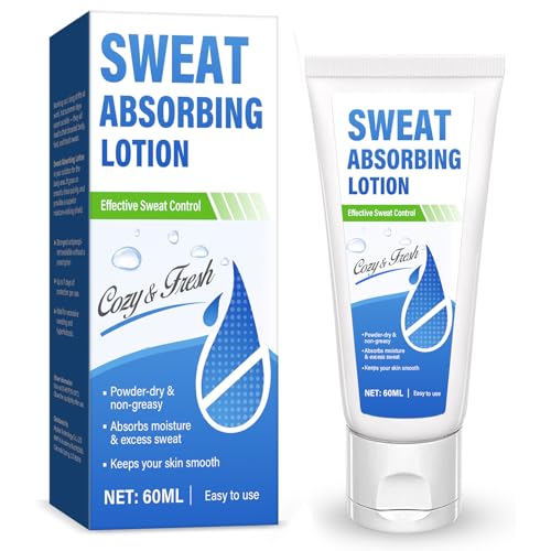 Face Antiperspirant Facial Sweat Blocker for Shine Control Matte Finish Lotion for Men and Women Non-Greasy Primer for Makeup 60ml
