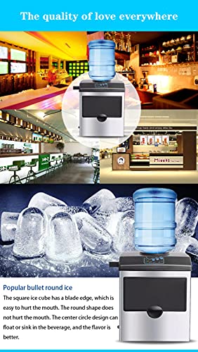 Máquina de Hielo Comercial de Sobreponer Acero Inox 25KG/24H miniatura 7