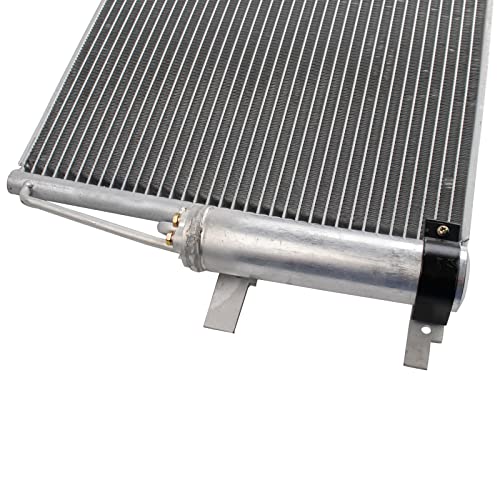 Image of TRQ A /C Condenser and Receiver Drier Assembly Compatible with 19-22 Ford Transit Connect 2018 Transit Connect From 5 29 18 Production Date 17-19 Escape SE 16-18 Focus RS 15-19 Lincoln MKC