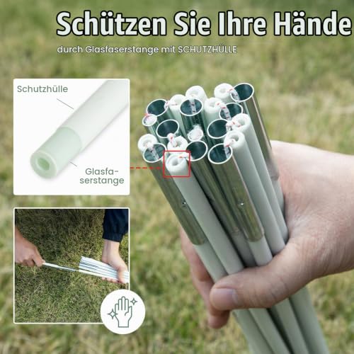 Night Cat Zelt 2 Person Camping: Leichtgewichtig Wasserdicht Hinterhof – Ansicht 2