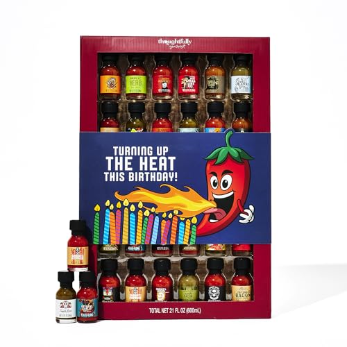 Image of Birthday Hot Sauce Gift Set, Celebration Sampler Collection, Set of 30