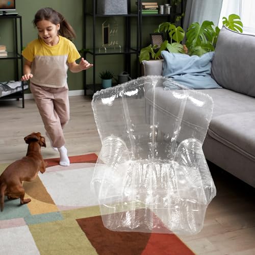 Canapé portable gonflable au design transparent minimaliste - 3