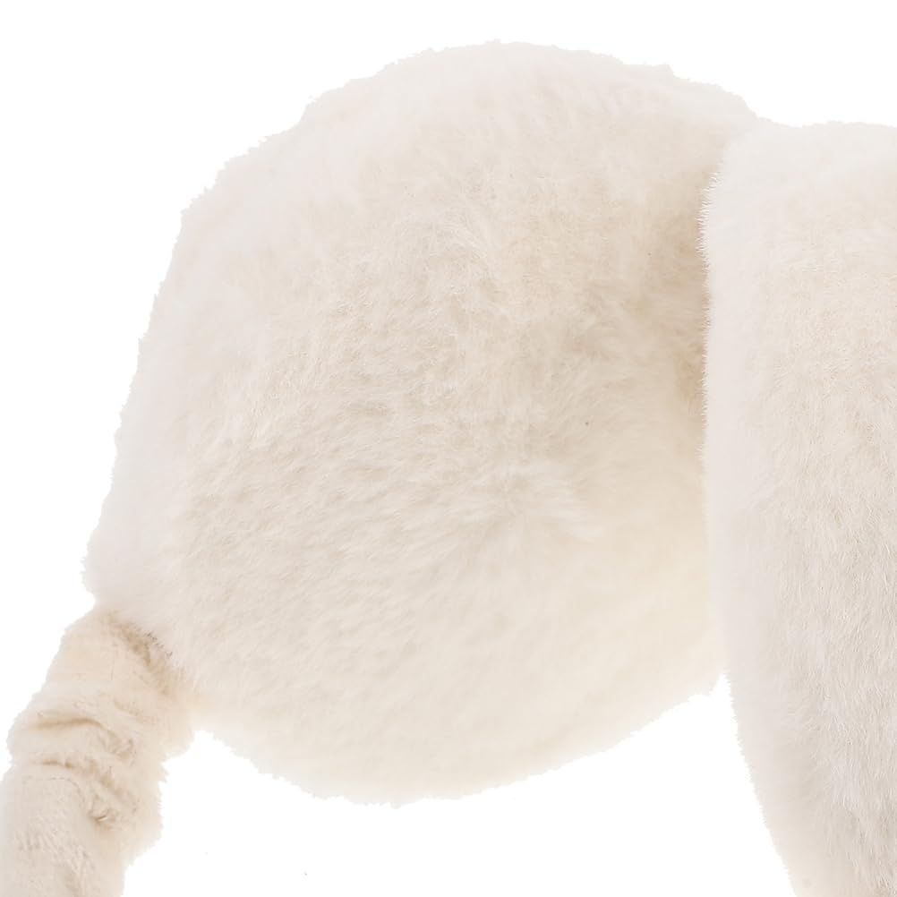 VALICLUD 4 protectores auditivos plegables y peludos para mujer, diadema y acogedora de invierno para la escuela y al aire libre.