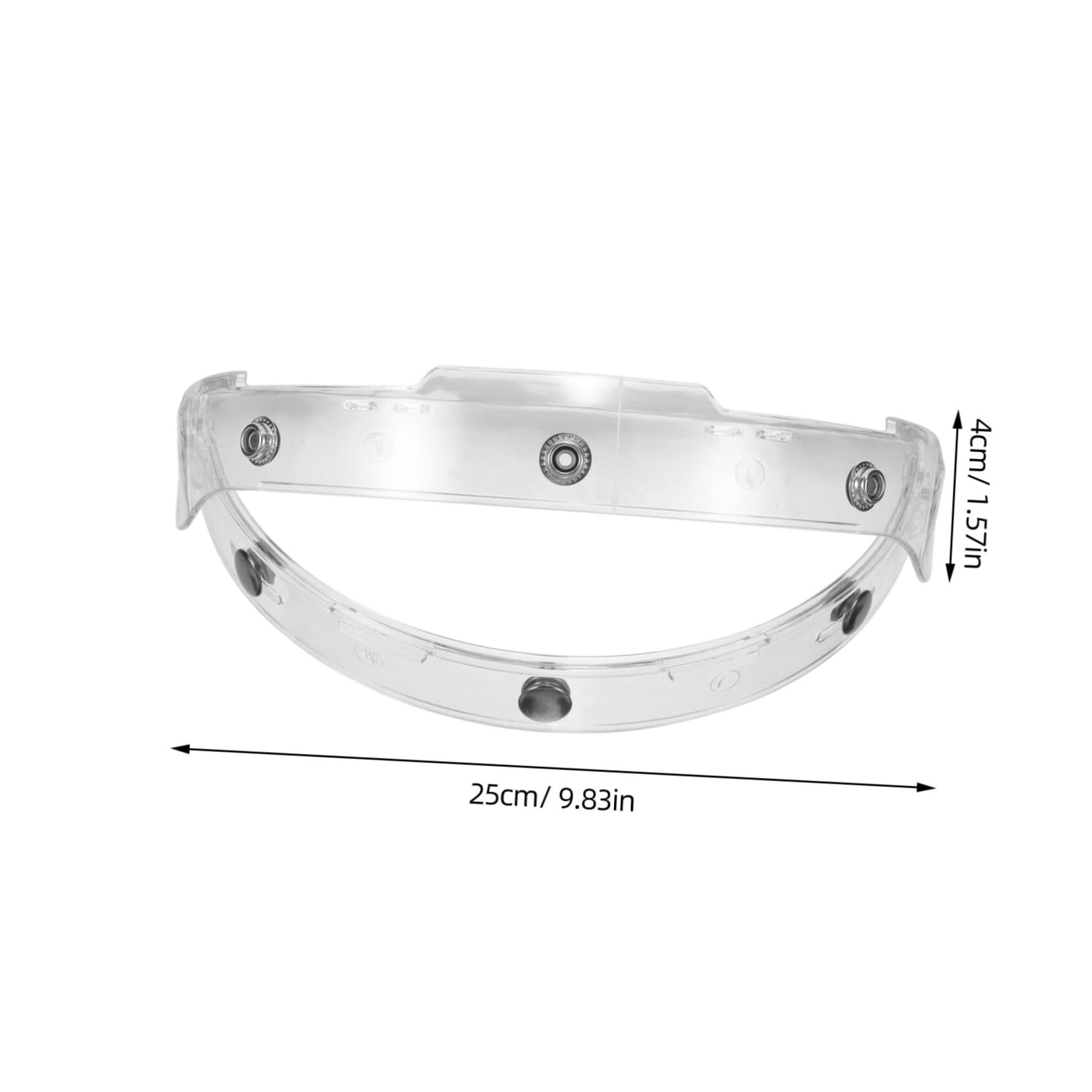 ABOOFAN Brim Bracket Mounted Holder Helmets Visor Fastener Replacement Visor Fastener for Motorbike Accessory Outdoor Visor Fastener Supply PC