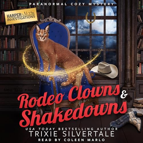 Diseño de la portada del título Rodeo Clowns and Shakedowns
