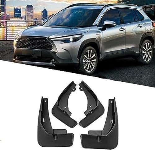 ZanLIn Car mudguard suitable for Corolla Cross 2020-2022, Mud Flaps Splash Guards Replacement Decorative Mudguard Wheel Baffle Protection