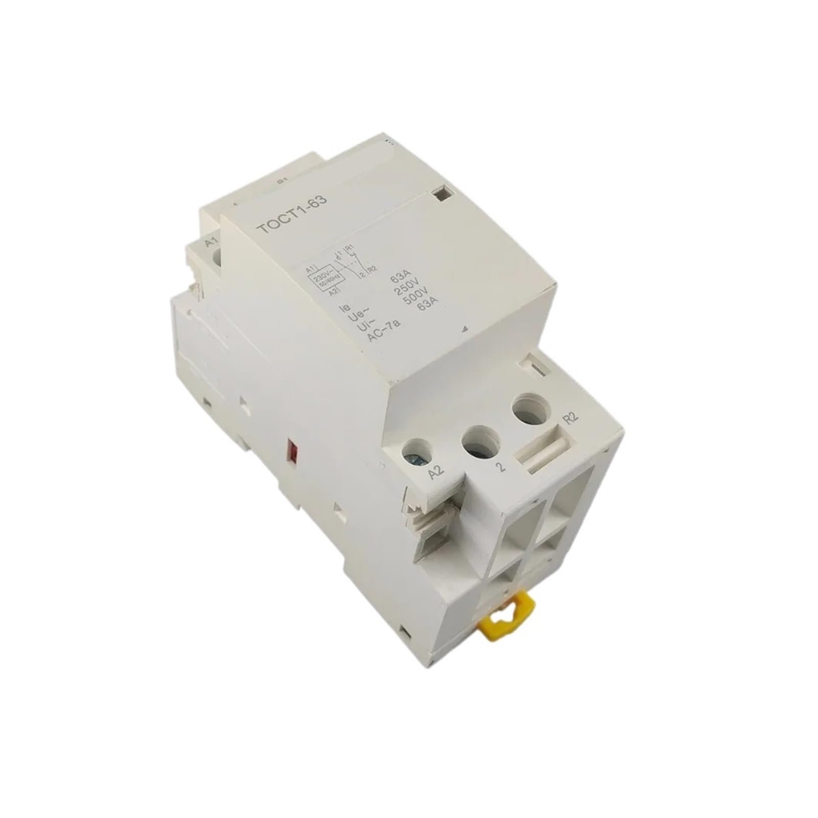JJHQOKYNA TOCT1 2P 63A 1NC 1NO 220V/230V 50/60HZ DIN Rail Household AC Modular Contactor
