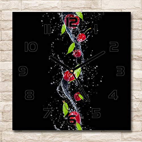 Horloge en verre de sécurité 60x60cm Tulup impression haute définition - 3