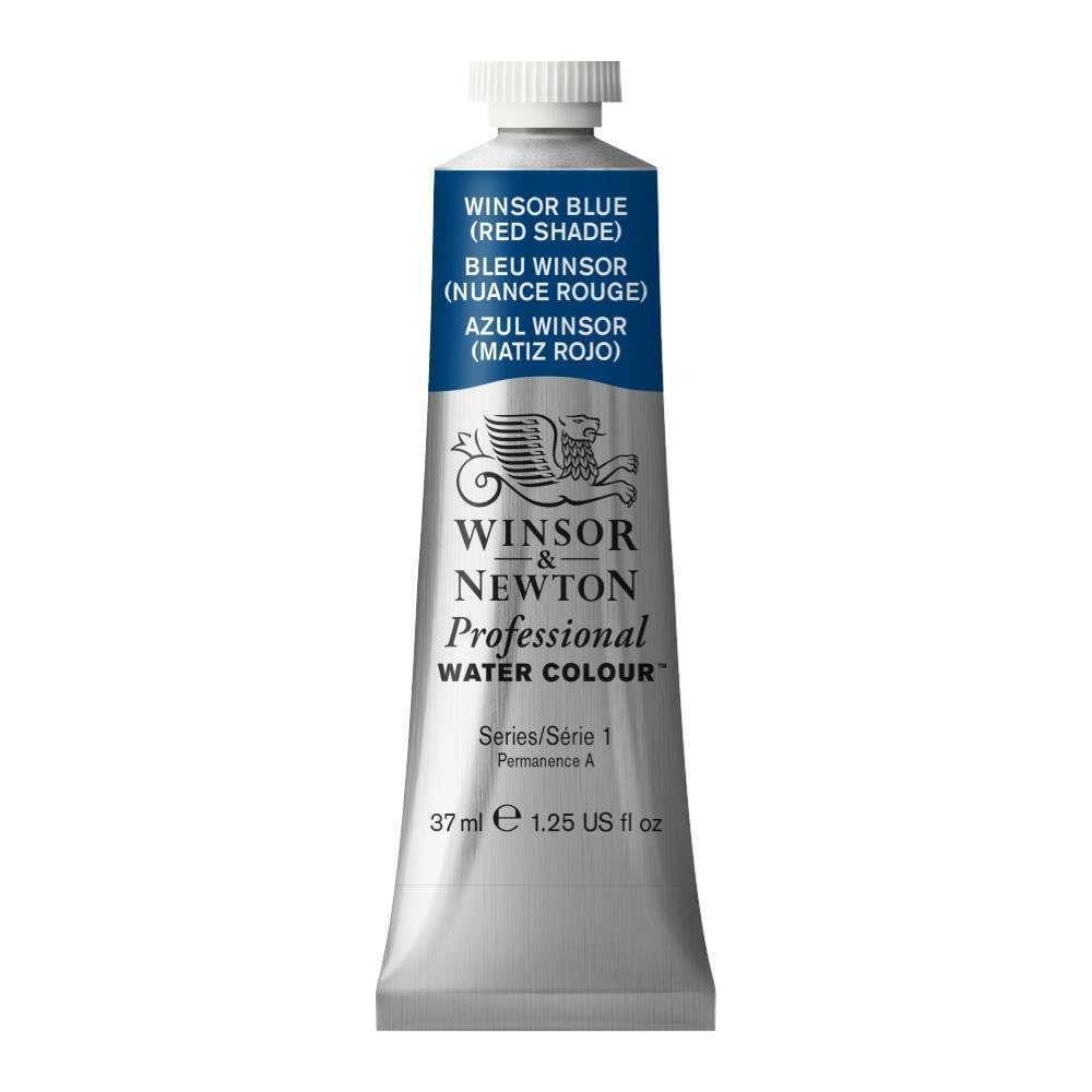 Winsor & Newton Acuarela Profesional - Pintura de Acuarela, Alta Luminosidad, Resistente a la Luz, Calidad de Archivo, Tubo de 5ML, Color Verde De Perileno — view 203