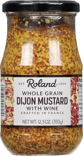 Roland Foods Grained French Dijon Mustard, 12.3 Oz