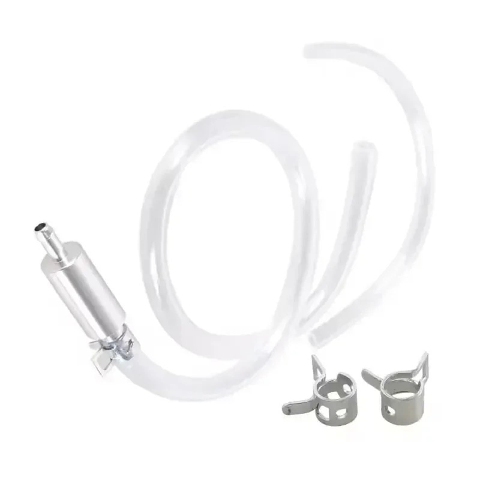 1PCS Motorcycle Brake Fluid Bleed Hose with One-Way Check Valve Fuel Pipe Hydraulic Brake Bleeder Brake Lines Kit