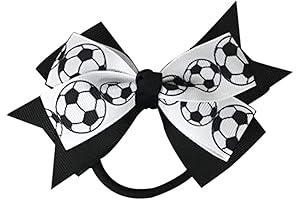 Soccer Scrunchies for Girls - Team Spirit Hair Accessory