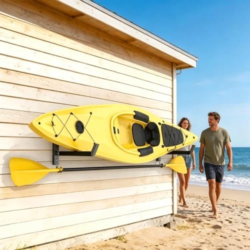 Porte-kayak pour garage, canoë, paddle et vélo | Support mural