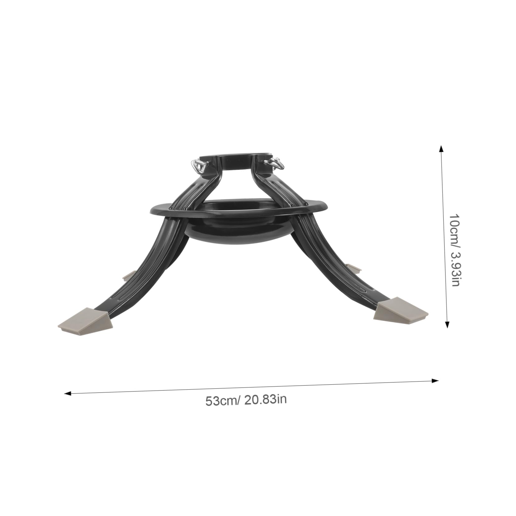 Soporte De Árbol De Navidad De Metal Base Redonda Resistente y Duradera para Árboles De Navidad Accesorios para Decoración Navideña Soporte Estable y Práctico