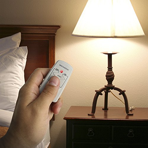Magnasonic WRC101 Wireless Remote Control Home Automation Power Outlet Outdoor On/Off Switch with 100 Feet Range