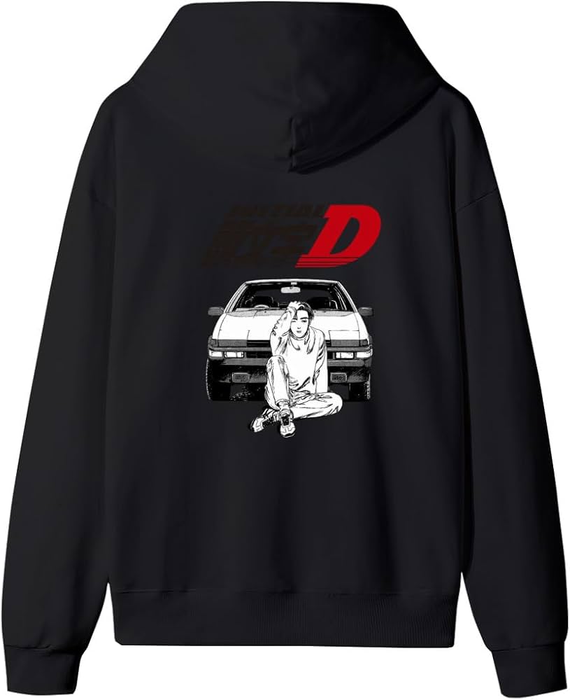 Amazon.co.jp: 頭文字d イニシャル D パーカー メンズ ジップアップ