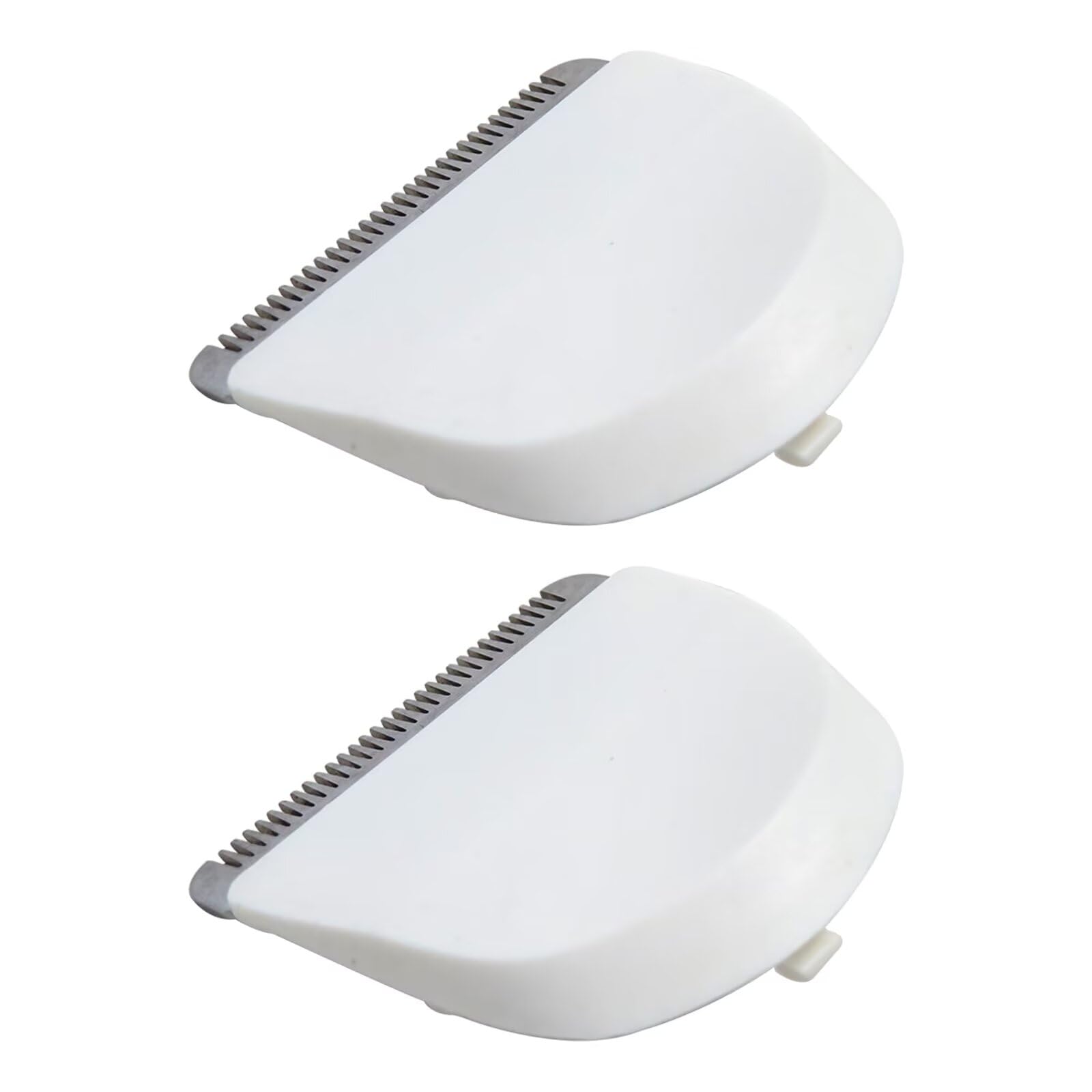 New 2PCs Hair Clipper Trimmer Blades Replacement Compatible for Wahl Peanut 8685, 8655, 8663, 8685-1701,White by INGQI