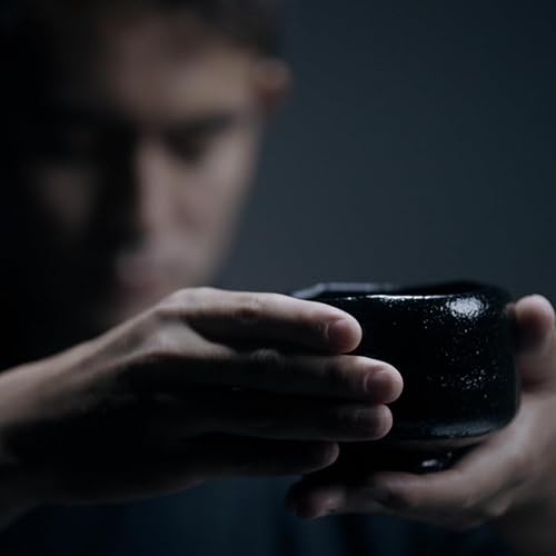 Miniatura 8 de Emptea Polvo de matcha Kagoshima Okumidori de grado ceremonial, primera cosecha molida a piedra, cultivar único Okumidori, orgánico japonés, polvo