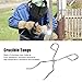 5Pcs Crucible Tongs, Stainless Steel Clamp Pliers Holder Casting Tool Lab Tongs Professional Grade for Metal Casting Gold Melting for Laboratory Industry