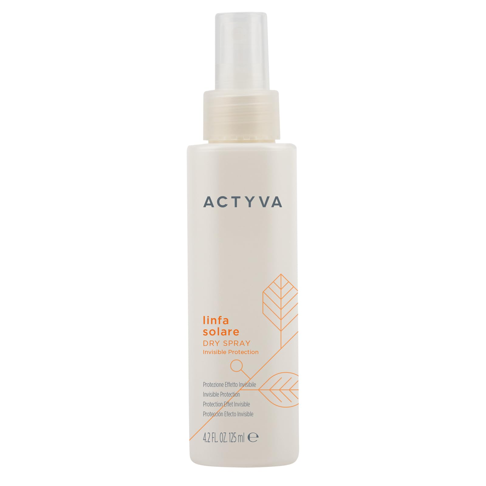 Actyva - Linfa Solare Dry Spray, Setificante Protettivo per Capelli, con Aloe Vera, Filtro UV - 125 ml