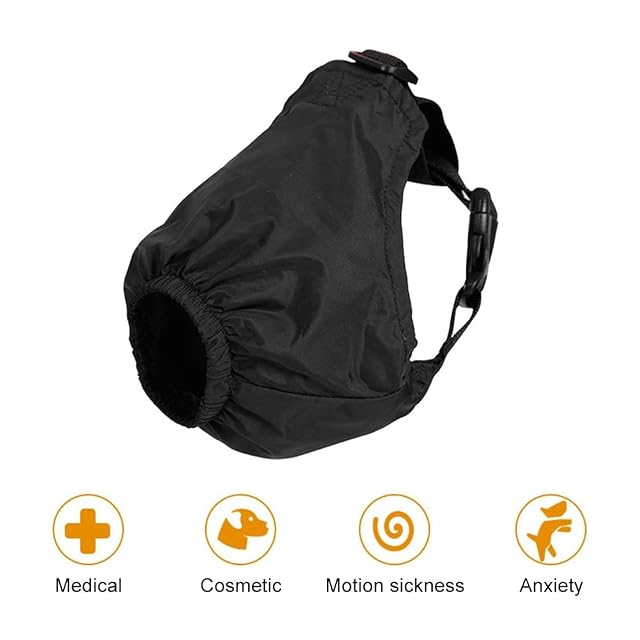 Foto 8 de 8 de DONGKER Gorra calmante para perros