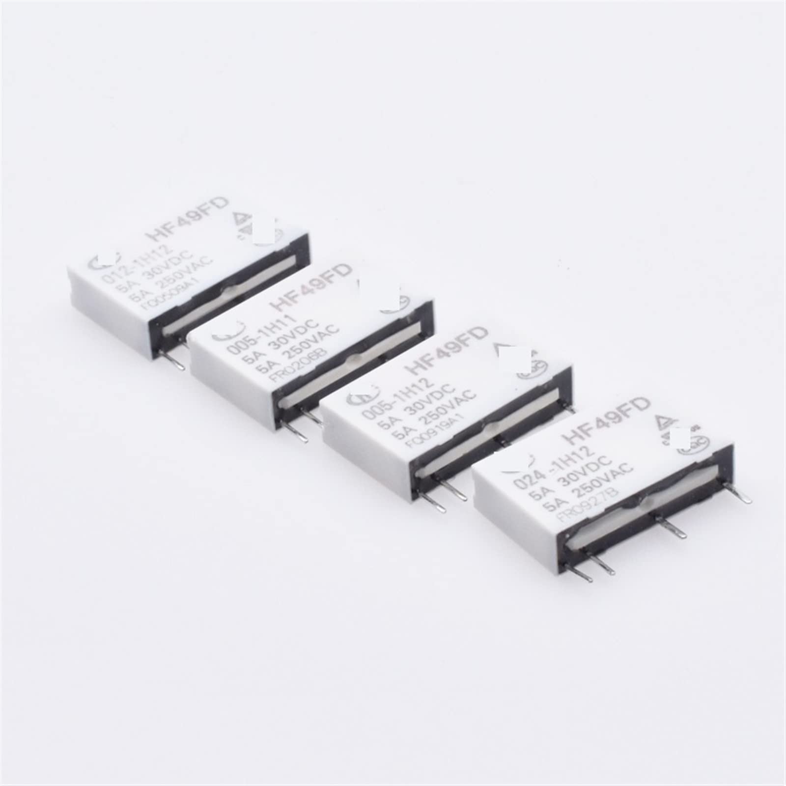 GJZIFGFWQ 10Pcs Relay HF49FD-005-1H11T HF49FD-012-1H11T HF49FD-024-1H11T HF49FD 012-1H11T 012 1H11T 4PIN(HF49FD-012-1H11T)