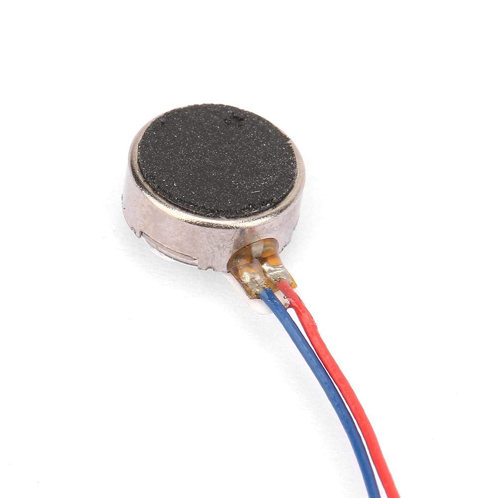 Motore piatto vibrante piatto 0.02W 0.08A di CC 3V micro parte vibrante adesiva del motore di vibrazione 8x3mm per i telefoni cellulari, cercapersone, braccialetto intelligente, attrezzatura di