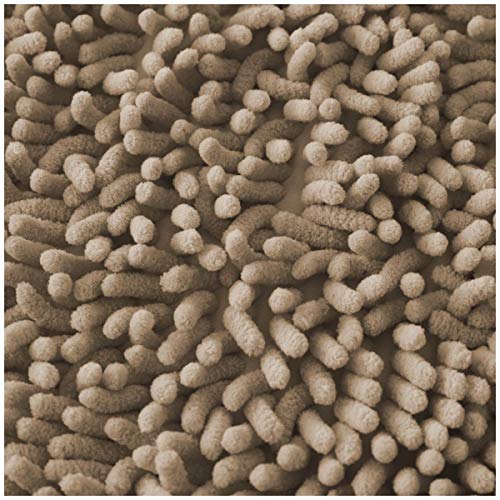 Gaveno Cavailia Super Absorbent Loop Bath Set, Chenille, Natural, 75 x 50