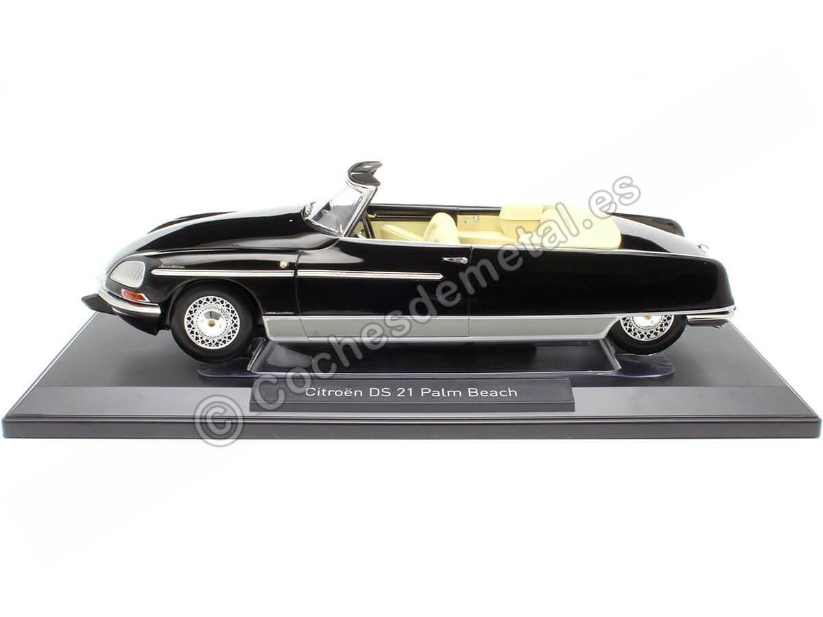 Norev NV181746 1:18 Citroen DS 21 Palm Beach 1968-Black Collectable Model, Multi, Multicolor, 10 cm x 4 cm x 4 cm - Image 3