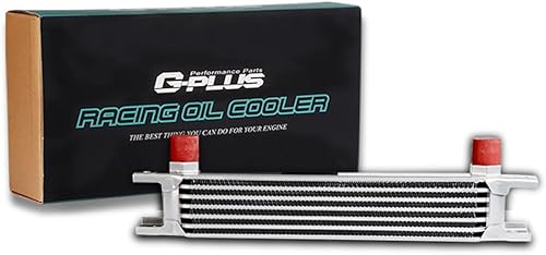 Miniatura 1 de G-PLUS 7 hileras AN10-10AN universal que compite con el refrigerador de aceite de aluminio de la transmisión del motor