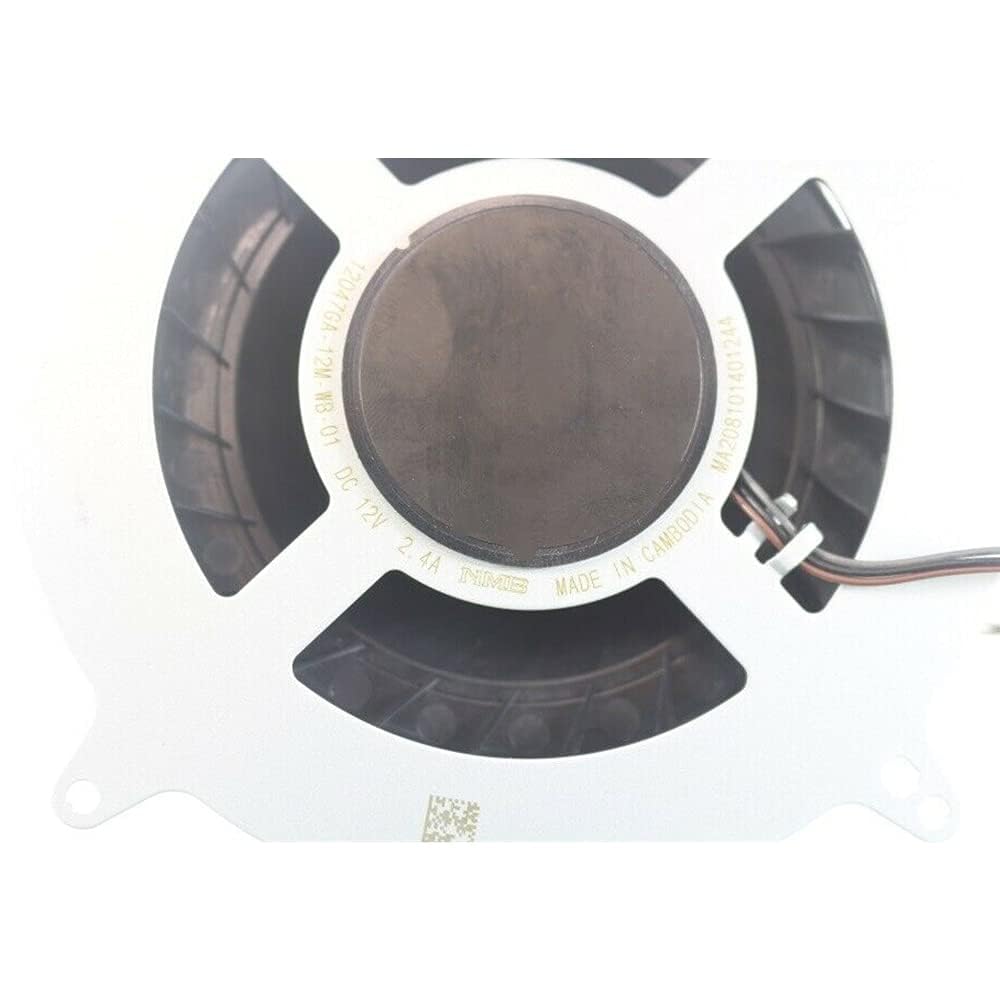 Internal Cooling Fan Replacement for Sony PlayStation 5 PS5,23 Blades NMB,DC 12V 3-Pin Connector 12047ga-12m-wb-01