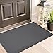 Muddy Mat® Mesh Door Mat Heavy-Duty Quick-Dry Floor Mat, Sand & Dirt Trapper for Indoor & Outdoor, Ideal for Entrance, Mudrooms, Patios & Garages, Low-Profile, Non-Slip, Washable – Grey 17