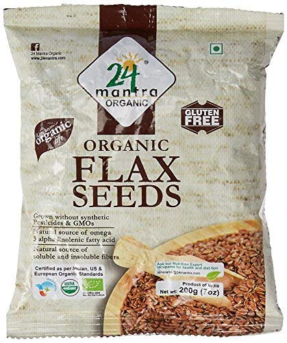 24 MANTRA 24Mantra Flax Seeds (B0173STON0) Amazon Price History, Amazon Price Tracker