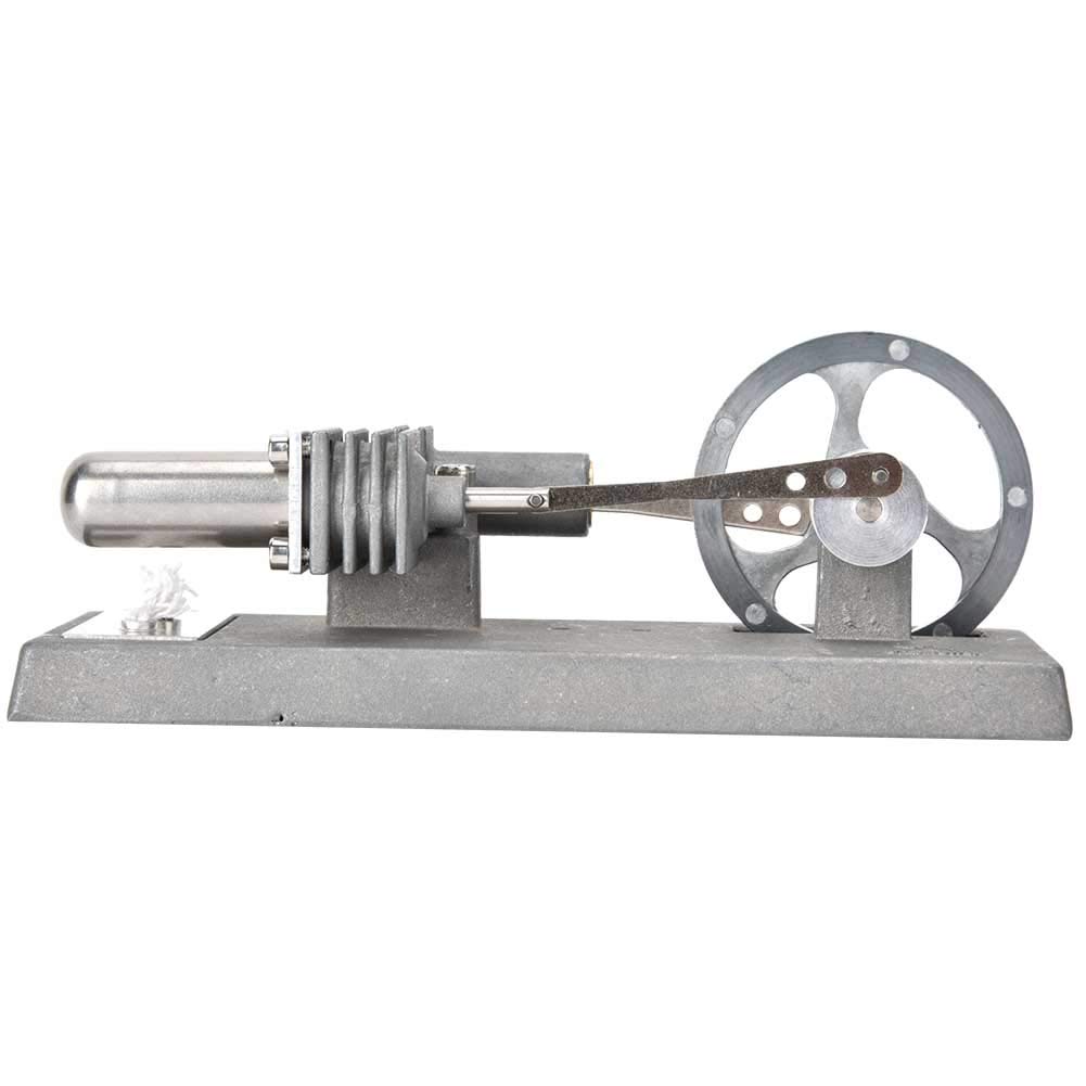 YUMILI Engine Model Hot Air, Mini Stirling Engine Model, Engine Education Toy, Educational Science Toy with Metal Construction Education Model Toy DIY Kits