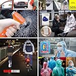 Emergency Kit 230 Piece for Car, Home, Travel, Camping, Office or Sports | Red Bag/Reflective Cross, Fully Stocked with Essential Supplies for Emergency