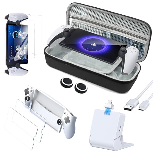 PS Portal �p���[�P�[�X�y�V�o��-7in1�zPS Portal �p�[�d�X�^���h+���[�o�b�O+PS Portal �p�ی�J�o�[+PS Portal �p�T���L���b�v+PS Portal �p�����[�g�v���[���[�p�K���X�t�B�����p ���[�{�b�N�X �o�b�O �n�[