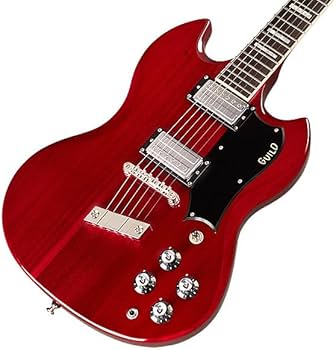 Amazon.co.jp: ギルド GUILD エレキギター チェリーレッド POLARA