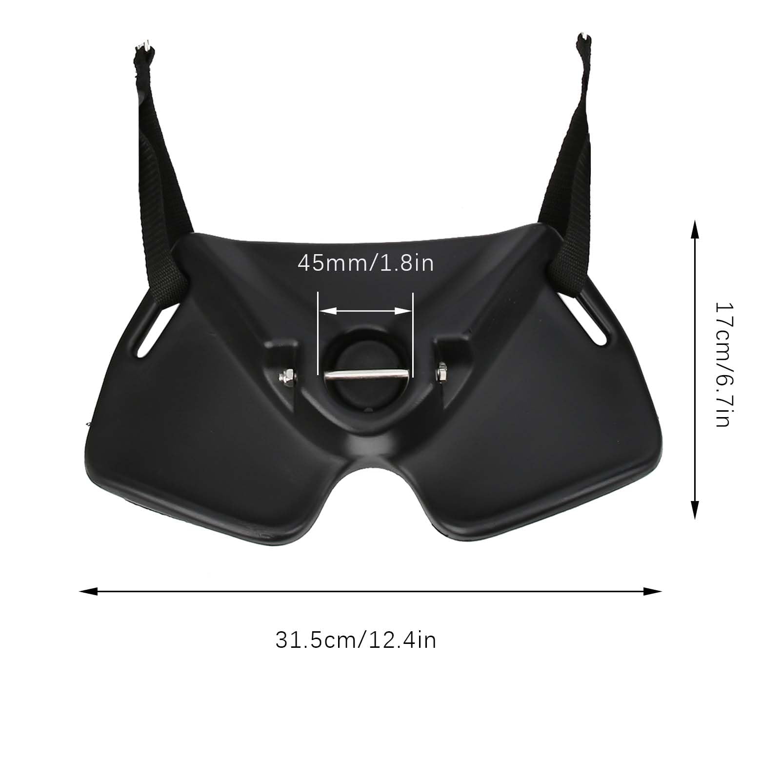 Adjustable Fishing Rod Fighting Belt, Lightweight and High Strength Increase Fishing Capacity Suitable for Fish Lovers Black L