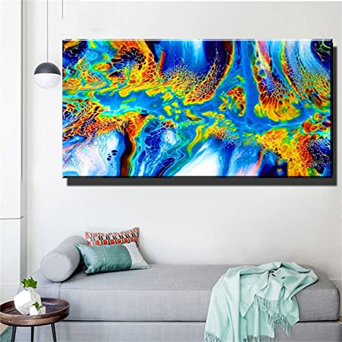 Peinture Diamant Rivière Colorée pour Sublimer votre Salon avec un Tableau XXL