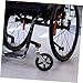 LRXIYODE 1Set Wheelchair Replacement Wheels with Bearings Durable Front Wheels for and Control Easy Installation Compatible with Various