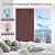 20-79in X 20-118in Window Insulation Kit, Window Covering Weatherproofing, Thermal Curtains for Winters Insulated for Rv Attic Privacy Winterize Cover(Brown,34x55in/85x140cm)