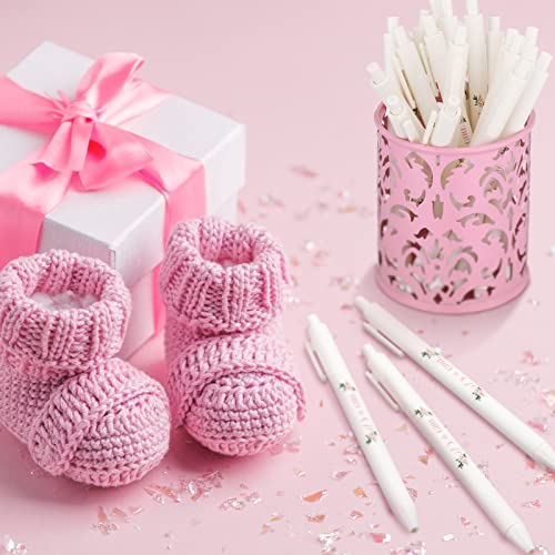 Bolígrafos para Baby Shower floral 36 piezas miniatura 4