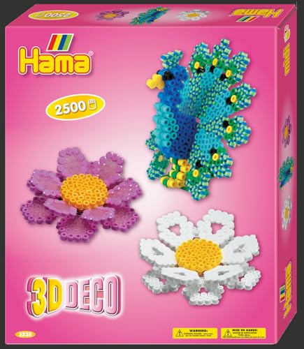 Hama 3238 Midi boîte MM 3D Déco de perles à repasser