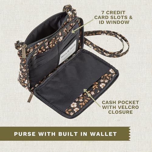 Bella Taylor Essentials Crossbody Purse with Built In Wallet2