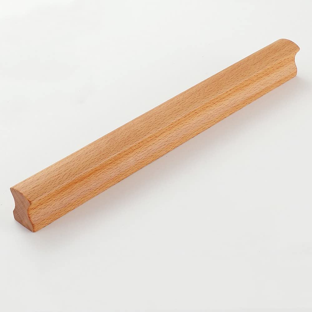 Tiradores de armario largos de madera Youther de 600 mm para puertas de muebles y tocador