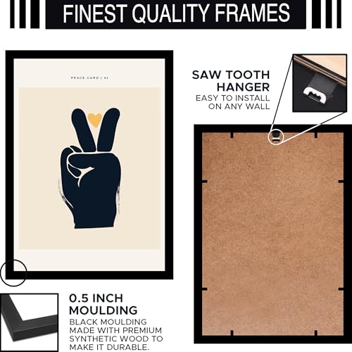 Image of BLINKART Trendy Abstract Wall Art Painting Print Design | Aesthetic Wall Decor Photo Artwork Frame Decoration Hanging For Home Bedroom Living Room Office Wall Decor | T067 | 13x10 Inches