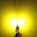 Alla Lighting 5200lm AL-R H8 H11 LED Bulbs,12V Fog Lights/DRL Replacement H16 H1155 H8LL H11LL, 3000K Amber Yellow Xtreme Super Bright